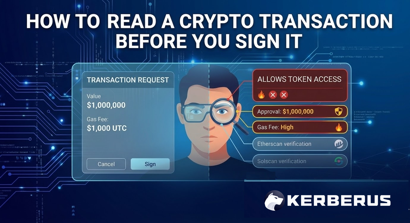 How to Read a Crypto Transaction Before You Sign It
